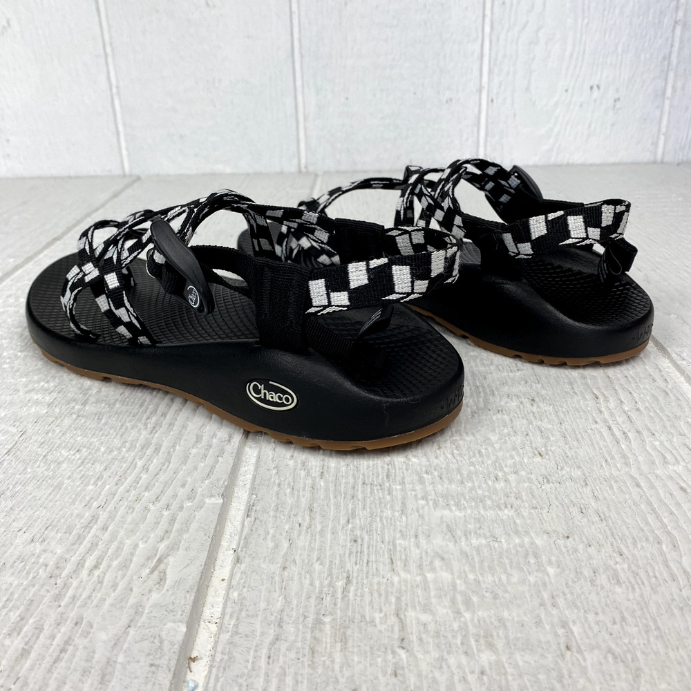 Chaco Sandals Womens ZX2 SZ 10 Classic Black White Hike Sports Water Outdoors - Picture 8 of 16